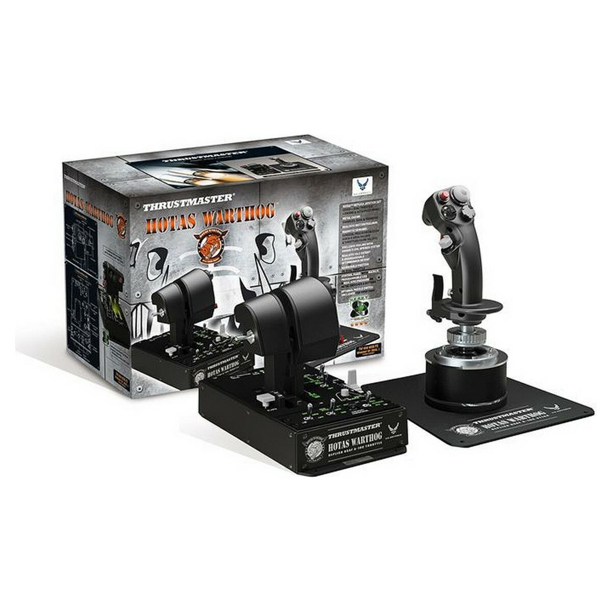 Joystick Thrustmaster Hotas Warthog Melns
